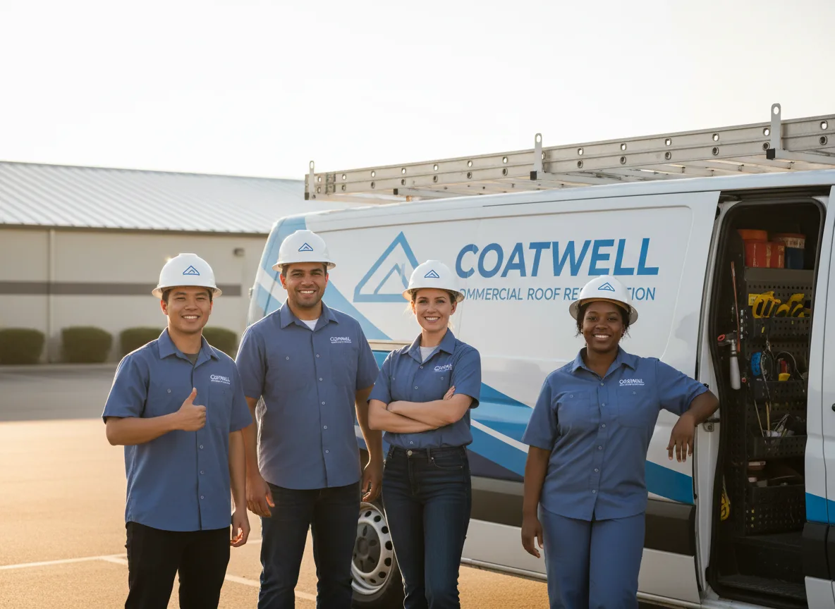 Commercial roof coating company in Madeline, CA